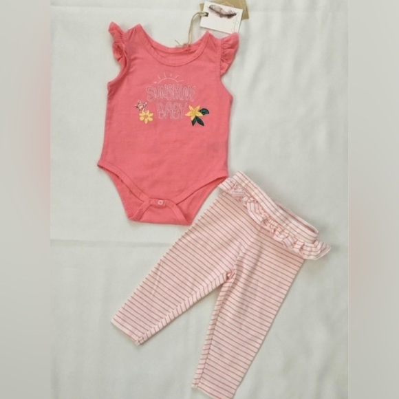 Jessica Simpson Other - Jessica Simpson Baby Girl 2 pc Set New